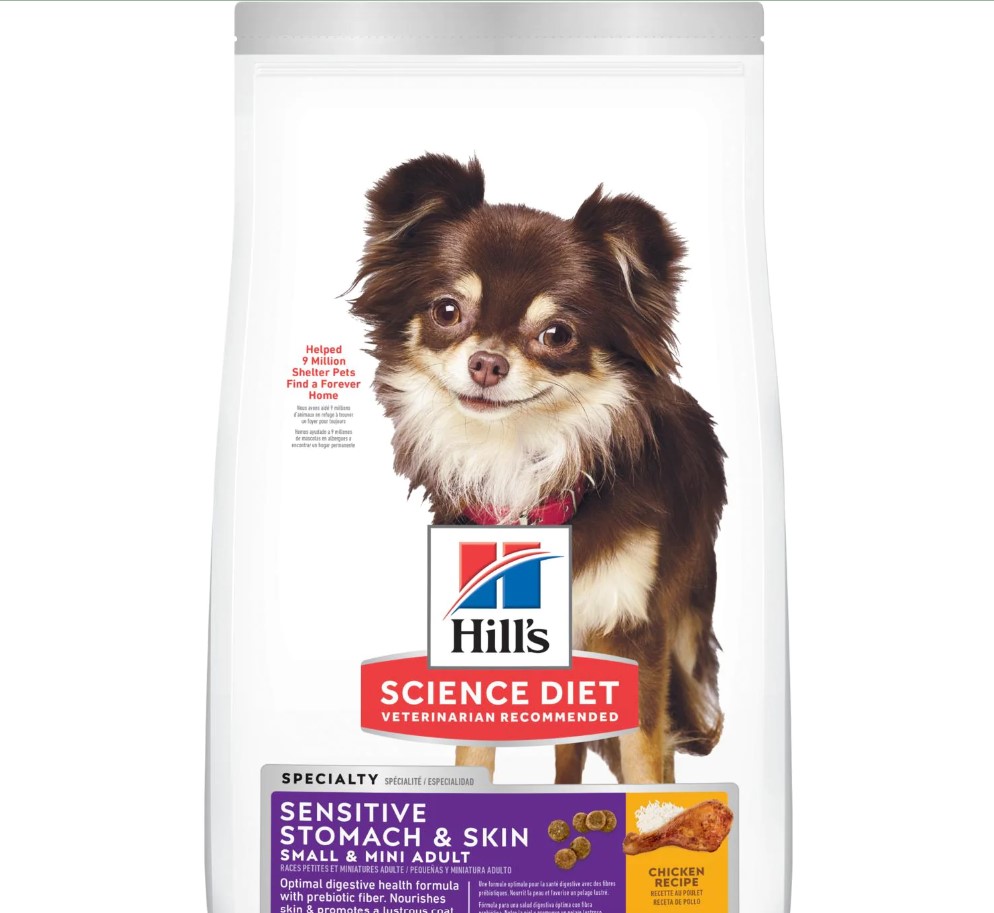 Hill's Science Diet Sensitive Stomach & Skin Small Breed Adult Dry Dog Food - Chicken & Barley