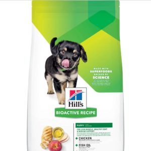 Hill's Bioactive Recipe Grow + Learn Chicken & Brown Rice Puppy Dry Food, 11 lbs.