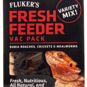 Fluker's Fresh Feeder Vac Pack Variety Mix, All Natural and Preservative Free