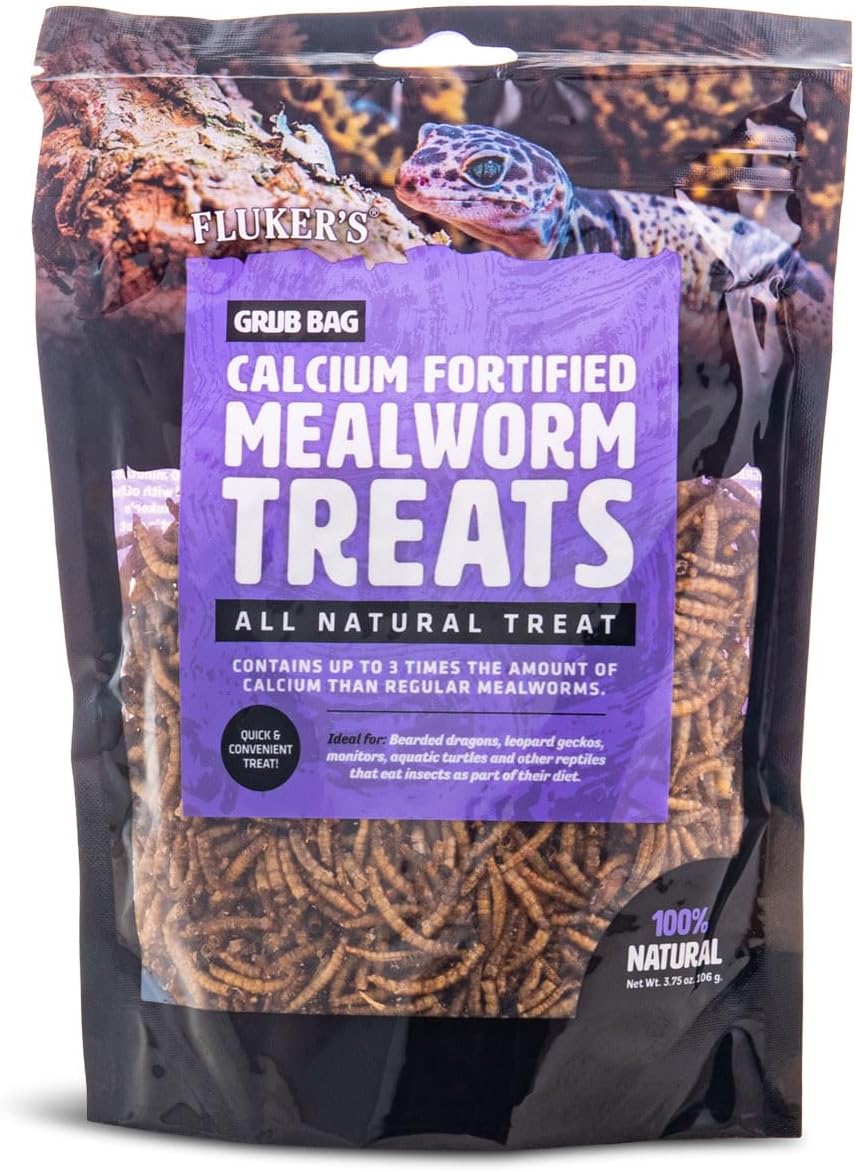 Fluker’s Grub Bag All Natural Calcium Fortified Mealworm Treats
