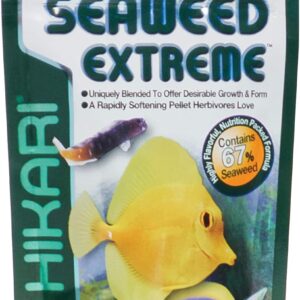 HIKARI Seaweed Extreme Floating Seaweed Rich Pellets for Smaller Marine Herbivores 1.58oz (45g)