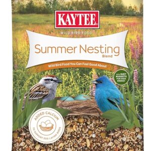 Kaytee Wild Bird Food, Summer Nesting Seed Blend, 8 lb